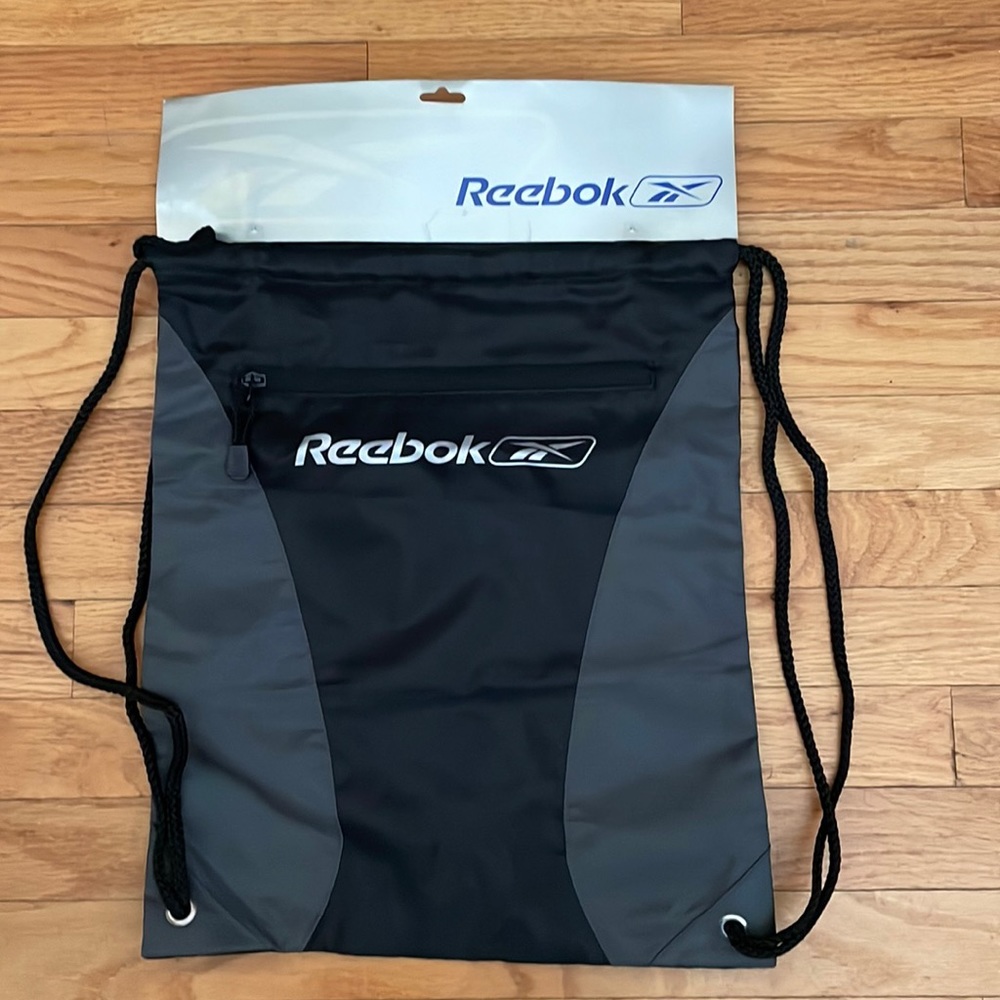 Reebok nylon drawstring bag